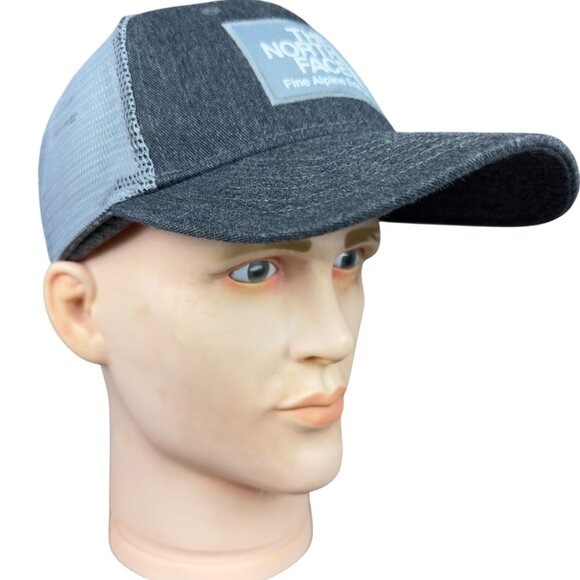 The North Face Fine Alpine Equipment Mesh Back Snapback Cap 2 Tones Gray - Picture 4 of 10